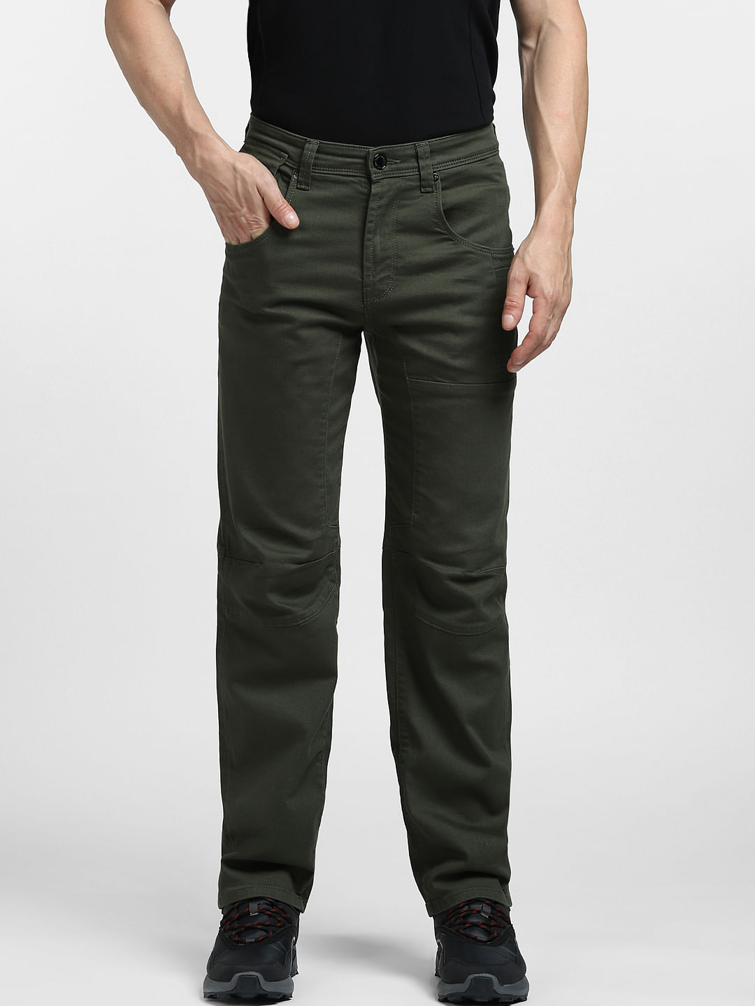 Bootcut Cargo Pants Men | Mens Boot Cut Cargo Pants | Boot Cut Trousers Mens  - Casual - Aliexpress